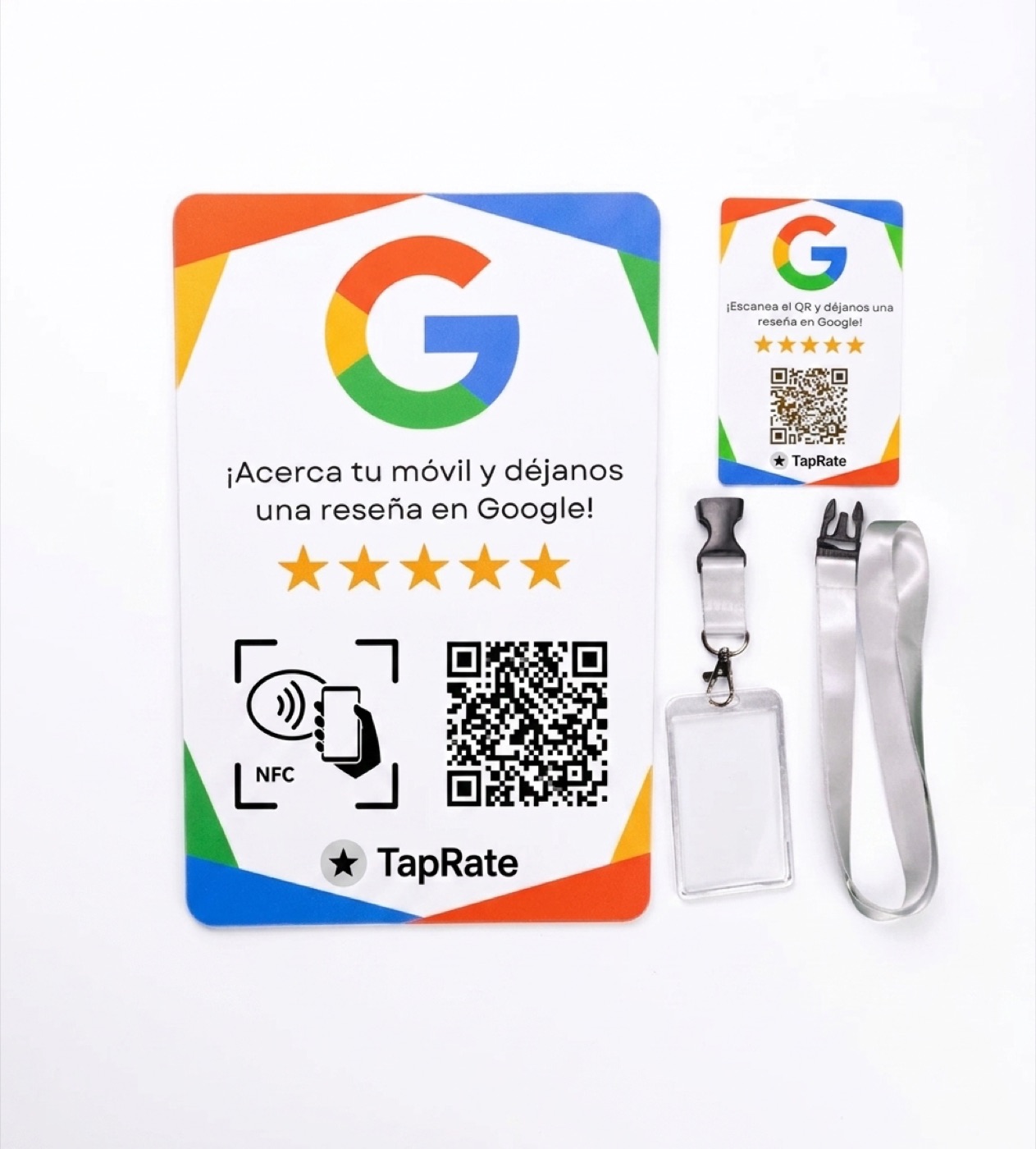Tarjeta Reseñas de Google TapRate
